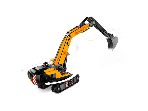 Изображение товара Конструктор Lego City Желтый экскаватор 60420