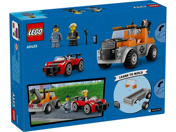 Изображение товара Конструктор Lego City Ремонт эвакуаторов и спортивных автомобилей 60435