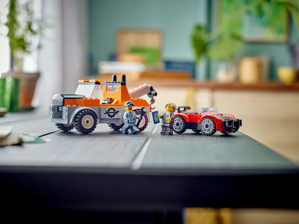 Изображение товара Конструктор Lego City Ремонт эвакуаторов и спортивных автомобилей 60435