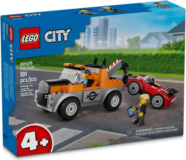 Изображение товара Конструктор Lego City Ремонт эвакуаторов и спортивных автомобилей 60435