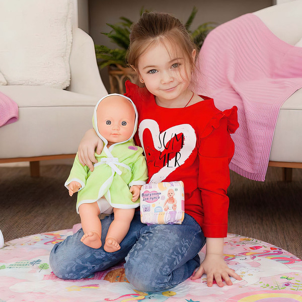 Изображение товара Набор аксессуаров для куклы Happy Valley Подгузники / 3898127