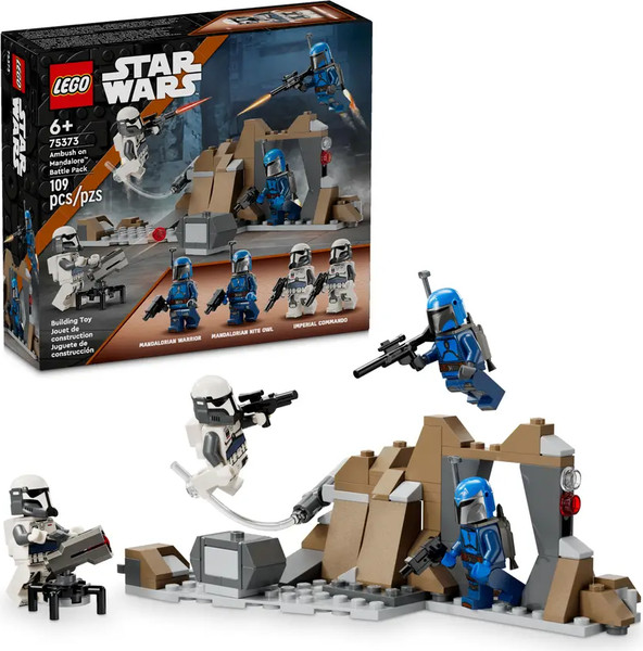 Изображение товара Конструктор Lego Star Wars Ambush on Mandalore Battle Pack 75373