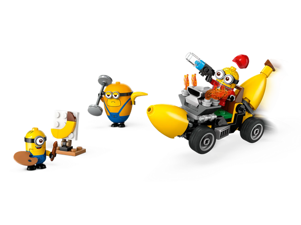 Изображение товара Конструктор Lego Minions Миньоны и машина-банан 75580