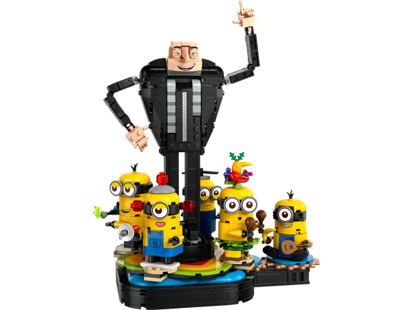Изображение товара Конструктор Lego Despicable Me 4 Brick-Built Gru and Minions 75582
