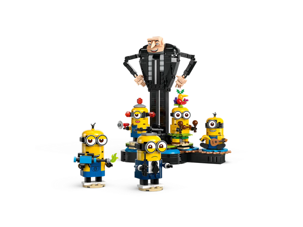 Изображение товара Конструктор Lego Despicable Me 4 Brick-Built Gru and Minions 75582