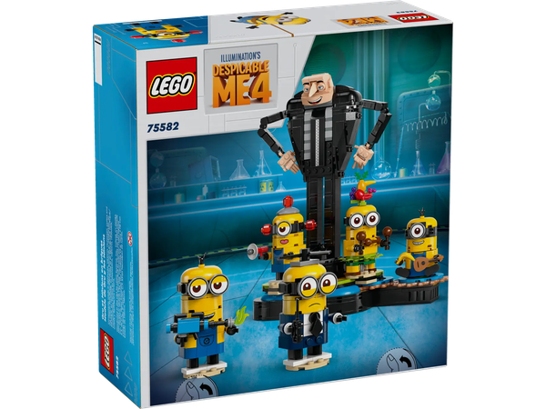 Изображение товара Конструктор Lego Despicable Me 4 Brick-Built Gru and Minions 75582