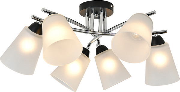 Изображение товара Люстра ESCADA 2132/6P (черный/хром)