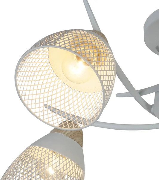 Изображение товара Люстра ESCADA 516/5 (белый/дерево)