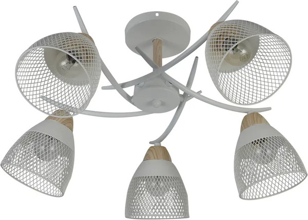 Изображение товара Люстра ESCADA 516/5 (белый/дерево)