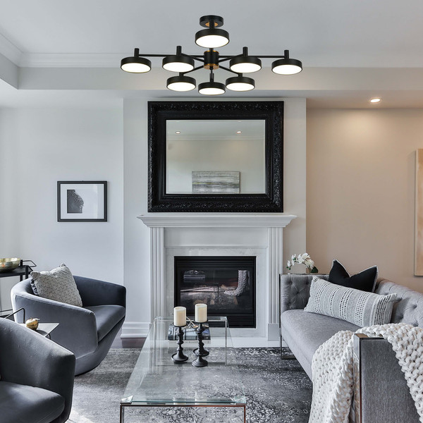 Изображение товара Люстра ESCADA 10211/8 LED (черный)