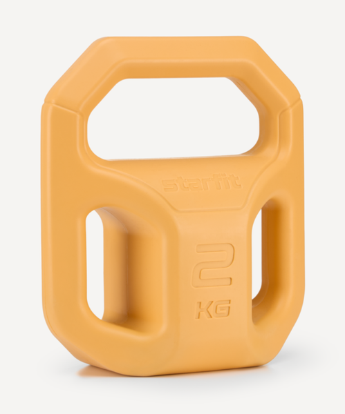 Изображение товара Гиря Starfit Гиря пластиковая Starfit DB-505 (2кг, оранжевый)