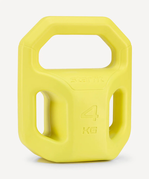 Изображение товара Гиря Starfit DB-505 (4кг, желтый)