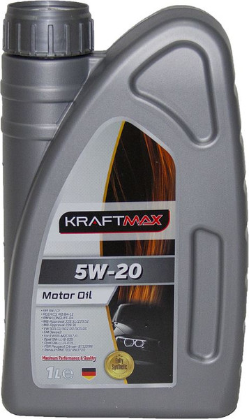 Изображение товара Моторное масло KraftMax 5W20 C3 / KM604/1 (1л)