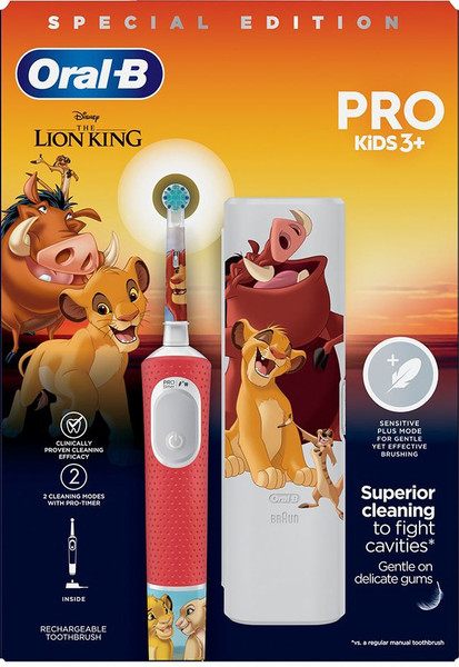 Изображение товара Детская электрическая зубная щетка Oral-B Vitality Pro 103 Lion King