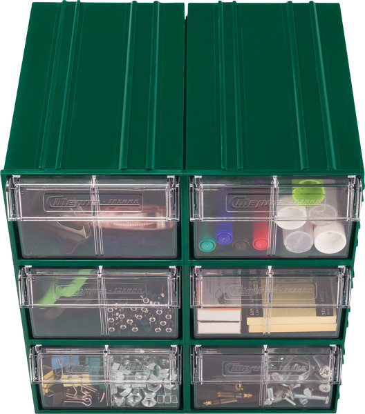 Изображение товара Набор лотков для инструмента Стелла-техник C-2-К20 (20шт, зеленый/прозрачный)