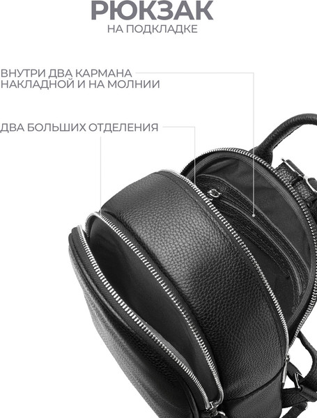 Изображение товара Рюкзак Igermann 2010 / 24С2010КЧ (черный)