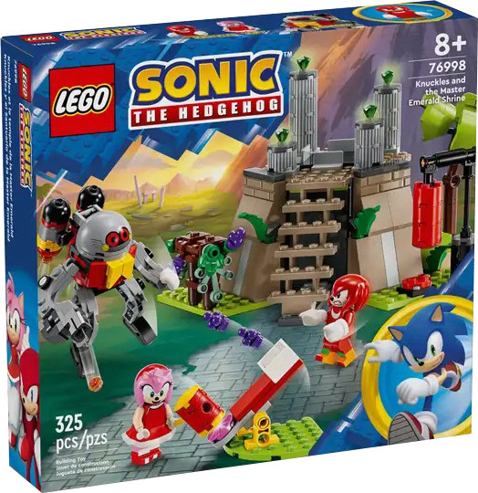 Изображение товара Конструктор Lego Sonic Наклз и главный изумрудный храм 76998