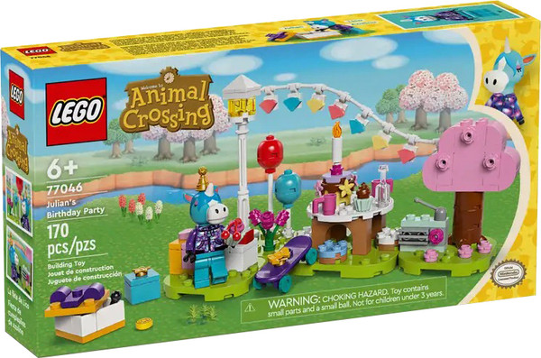 Изображение товара Конструктор Lego Animal Crossing День рождения Джулиана 77046