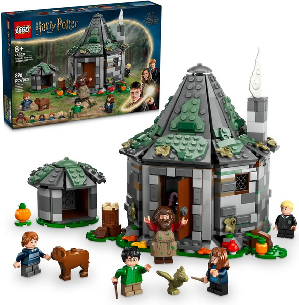 Изображение товара Конструктор Lego Harry Potter Hagrid's Hut: An Unexpected Visit 76428
