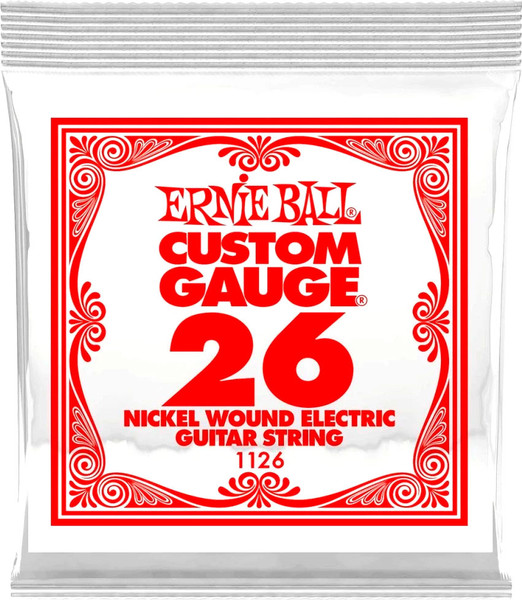 Изображение товара Струна для электрогитары Ernie Ball 1126 .026 Nickel Wound