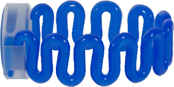 Изображение товара Браслет доступа Tantos Proximity EM-Marine 125кГц (синий, пружинный)