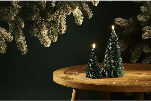 Изображение товара Свеча Tkano New Year Essential Festive flame / TK24-NY_CND0001