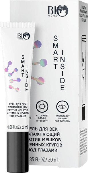 Изображение товара Гель для век Bio World Увлажняющий против мешков и темных кругов (20мл)