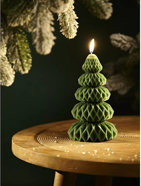 Изображение товара Свеча Tkano New Year Essential Origami / TK24-NY_CND0014