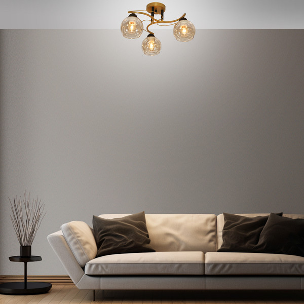 Изображение товара Люстра Элетех Лия НПБ 01-3x60-187 Е27 / 1005405438