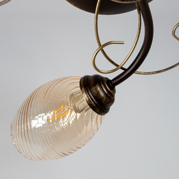 Изображение товара Люстра Элетех Сюита НПБ 01-3x60-166 Е14 / 1005405441