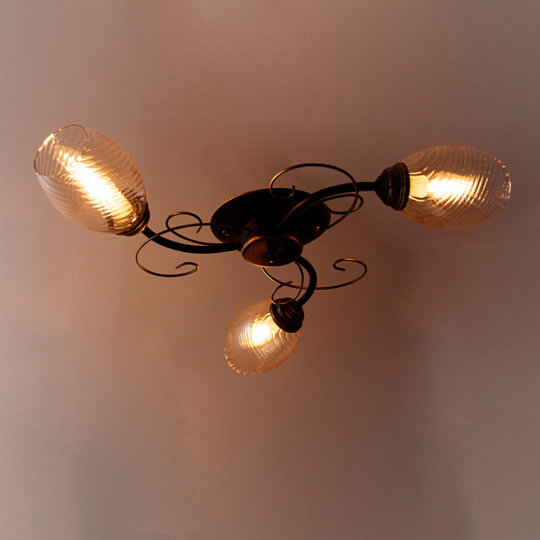 Изображение товара Люстра Элетех Сюита НПБ 01-3x60-166 Е14 / 1005405441