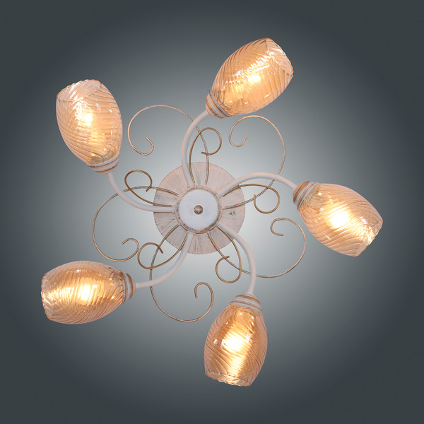 Изображение товара Люстра Элетех Сюита НПБ 01-5x60-115 Е14 / 1005405442