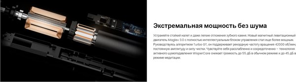Изображение товара Электрическая зубная щетка Oclean X Ultra (черный)