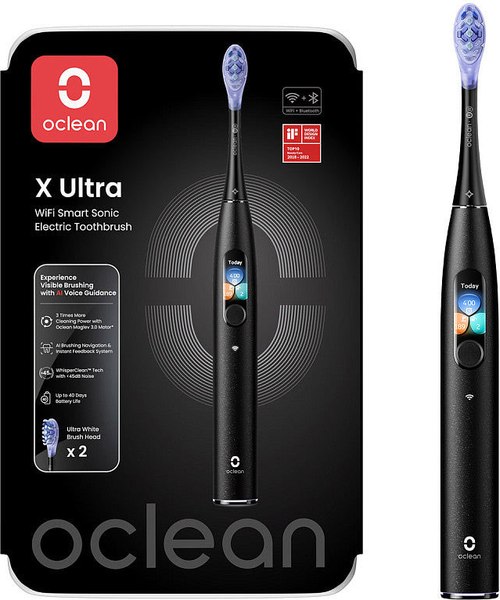Изображение товара Электрическая зубная щетка Oclean X Ultra (черный)