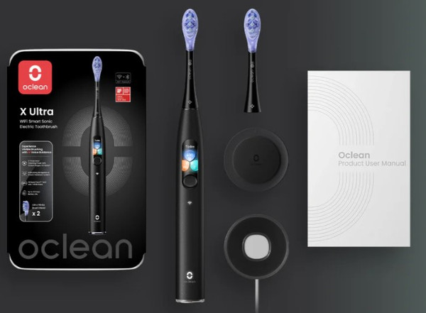 Изображение товара Электрическая зубная щетка Oclean X Ultra (черный)