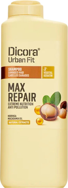 Изображение товара Шампунь для волос Dicora Urban Fit Max Repair Damaged Hair (800мл)