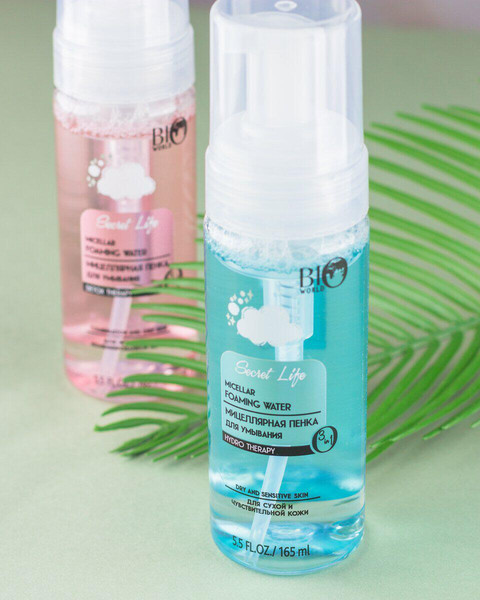 Изображение товара Пенка для умывания Bio World Мицеллярная для сухой и чувствительной кожи (165мл)