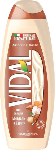 Изображение товара Гель для душа VIDAL Миндаль и Карите (500мл)