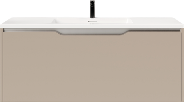 Изображение товара Тумба под умывальник Salini Smile 100 / S1000T (серо-коричневый)