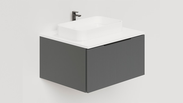 Изображение товара Тумба под умывальник Salini Touch V 60 / T600V1A (антрацит)