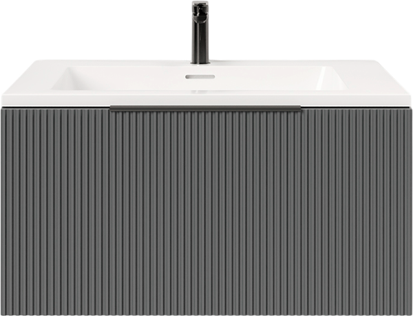 Изображение товара Тумба под умывальник Salini Touch V 60 / T600V1A (антрацит)