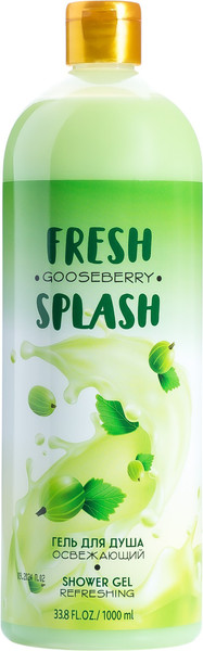 Изображение товара Гель для душа Fresh Splash Освежающий (1л)