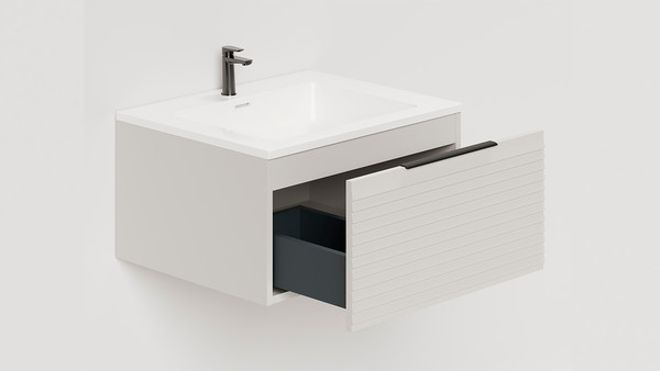 Изображение товара Тумба под умывальник Salini Touch Н 60 / T600H1G (серый)