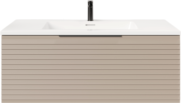 Изображение товара Тумба под умывальник Salini Touch Н 80 / T800H1T (серо-коричневый)