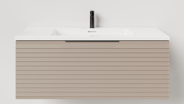 Изображение товара Тумба под умывальник Salini Touch Н 80 / T800H1T (серо-коричневый)