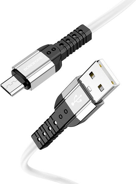 Изображение товара Кабель Borofone BX64 Special Micro (белый)