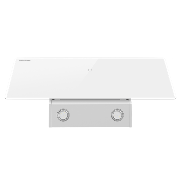 Изображение товара Вытяжка наклонная Maunfeld Eagle 850 (90, белое стекло)