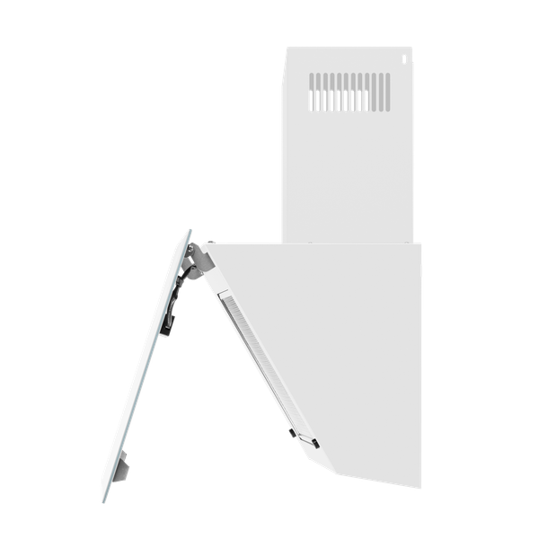 Изображение товара Вытяжка наклонная Maunfeld Eagle 850 (90, белое стекло)