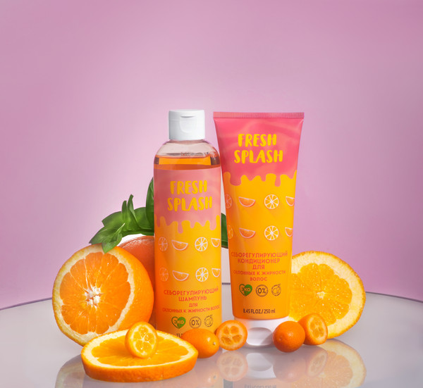 Изображение товара Кондиционер для волос Fresh Splash Себорегулирующий для склонных к жирности волос (250мл)