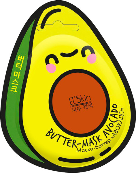 Изображение товара Маска для лица кремовая El Skin Авокадо Маска-баттер (10г)